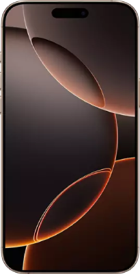 Front view of iPhone 16 Pro Max