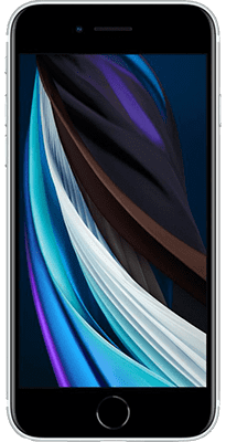 Front view of iPhone SE