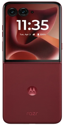 Front view of Motorola Razr 2025