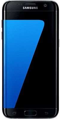 Front view of Galaxy S7 Edge